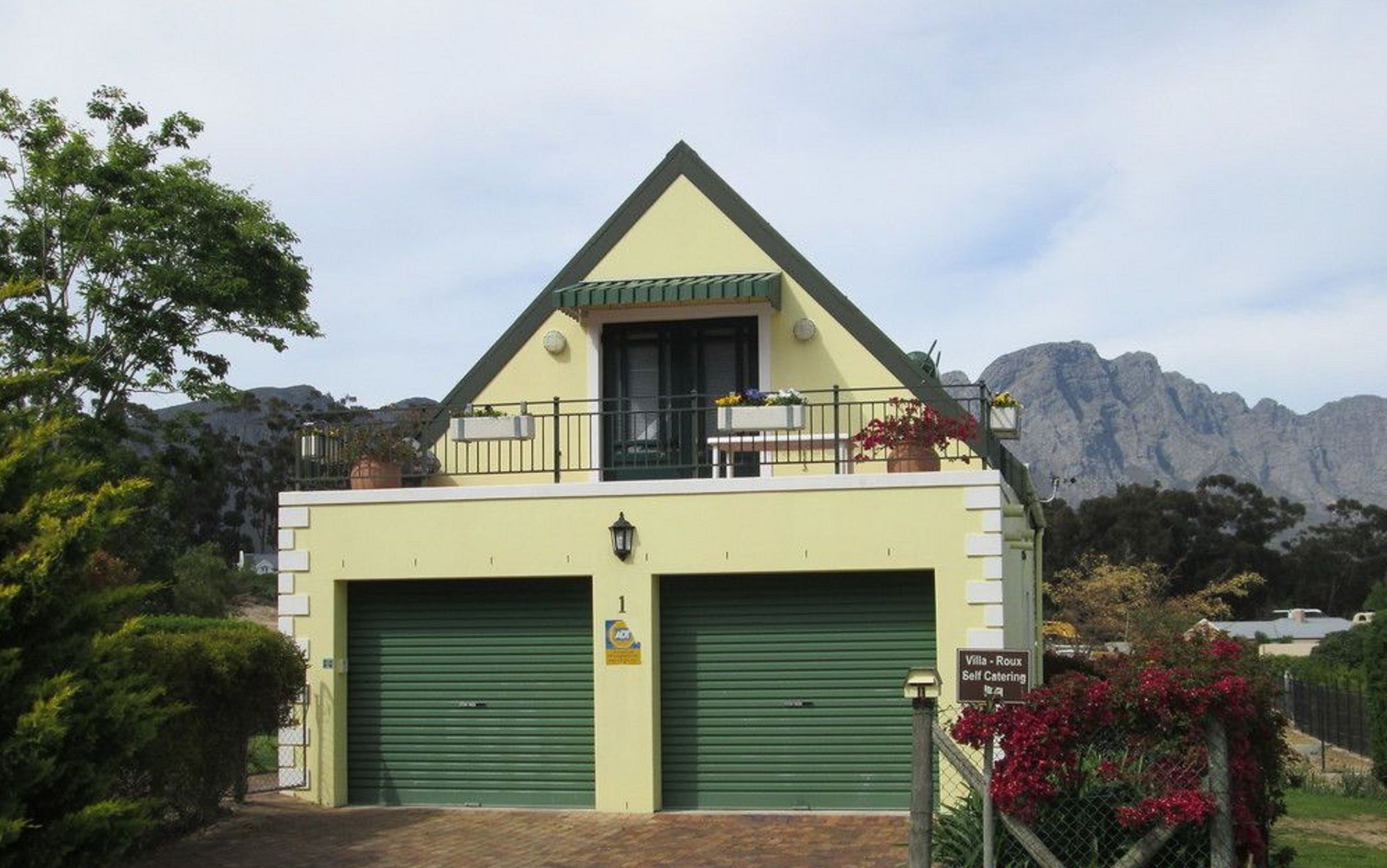 Villa-Roux Garden Cottage Franschhoek Eksteriør bilde